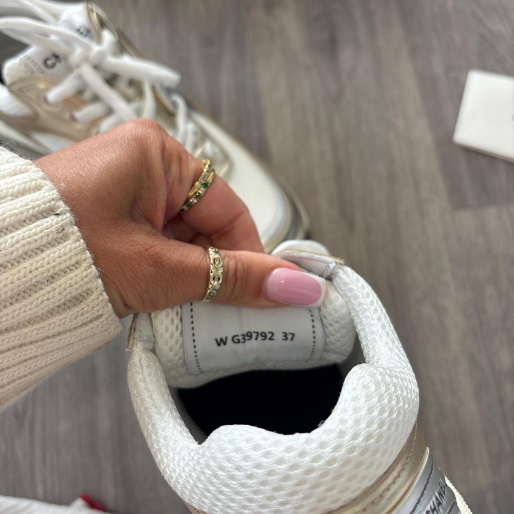 Chanel Women's CC Logo Sneakers - Picture 6 of 10